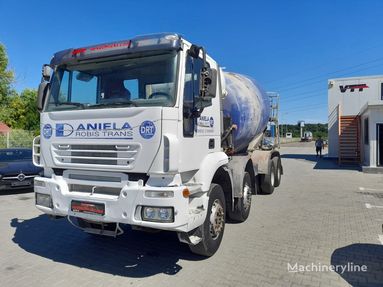 IVECO TrakkerシャーシのStetter  コンクリートミキサートラック