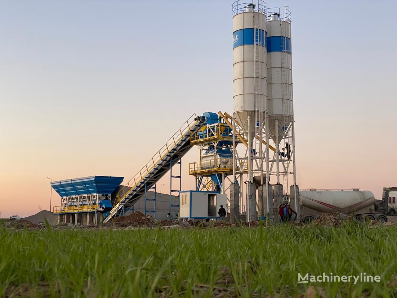 新しいPromax STATIONARY Concrete Batching Plant PROMAX S130-TWN (130m3/h) コンクリートプラント