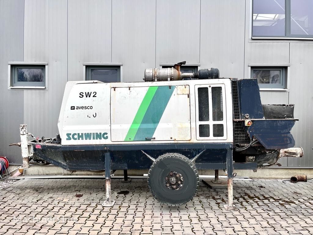 Schwing SP 1800 D - stationäre Betonpumpe 静置式コンクリートポンプ