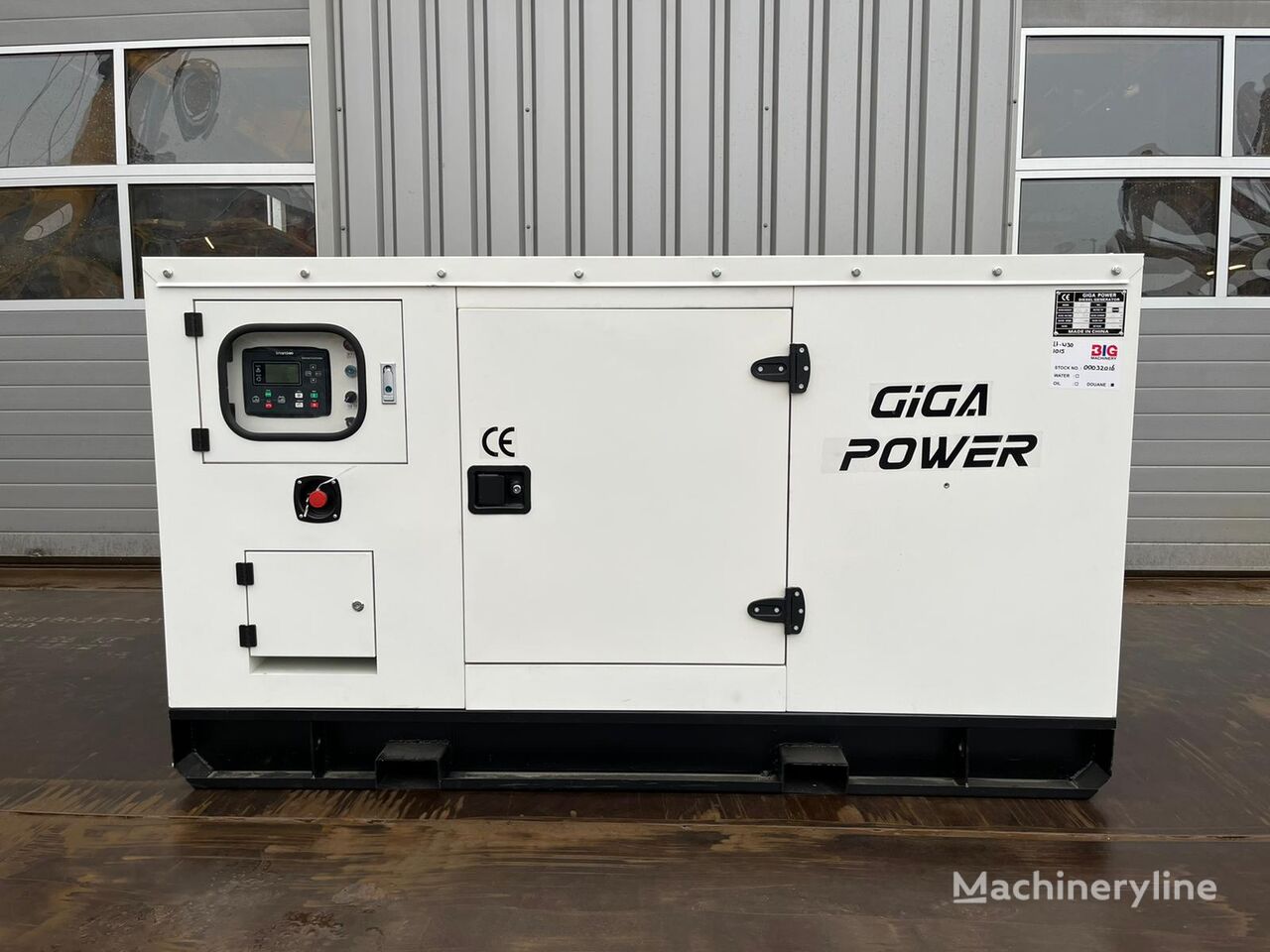 新しいGiga Power 37.5 KVA closed generator set - LT-W30GF ディーゼル発電機