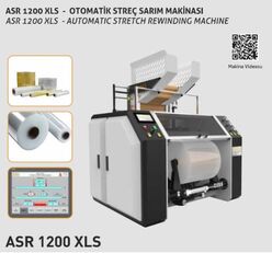 新しいASR 1200 XLS AUTOMATIC STRECH REWINDING MACHINE オービタルストレッチラッパー