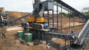 新しいKinglink 250-300 TPH Stationary Basalt Stone Crushing Plant 破砕プラント